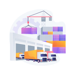 transporte de mercancías camión